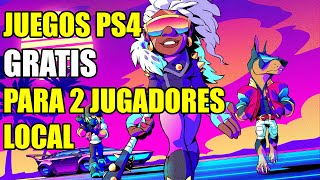 JUEGOS para PS4 GRATIS para 2 JUGADORES divertidos Pantalla dividida [upl. by Yelrebma]