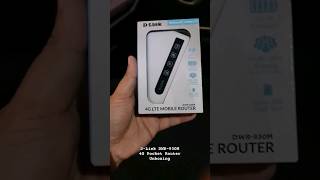 Shorts DLink DWR930M 4G MiFi Pocket Router Quick Unboxing [upl. by Marty]