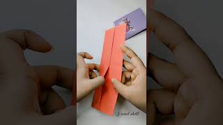 How to make a diy wallet with paperDiy walletMoney bagMoney walletPaper wallet [upl. by Nallek422]