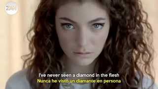 Royals Lorde Official Video Subtitulado en Español y ingles [upl. by Eustashe]