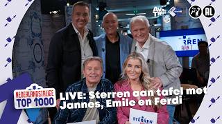 🔴 LIVE Sterren aan tafel met Jannes Emile Hartkamp en Ferdi Bolland [upl. by Aihsenet83]