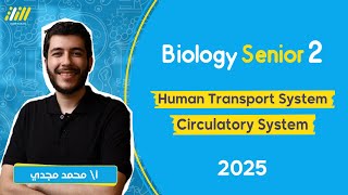 biology  senior 2 first term 2025  human transport system تانيه ثانوي  Circulatory System  magdy [upl. by Gnes]