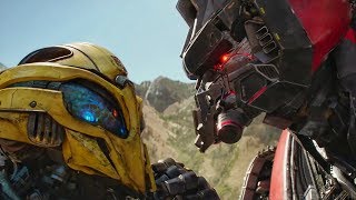 Bumblebee vs Blitzwing Fight Scene  Bumblebee Loses His Voice  Bumblebee 2018 Movie CLIP HD [upl. by Louanne]