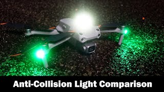 AntiCollision Strobes for Drones at Night  VIFLY vs LUME CUBE [upl. by Aliber385]