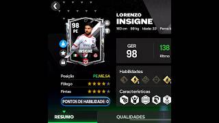 Insigne level up ☠️🔥 fcmobile fifamobile fifa eafc [upl. by Dowski610]