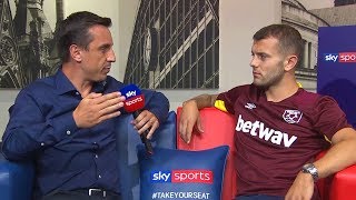 Jack Wilshere speaks about being left out Englands World Cup squad  Neville Meets Wilshere [upl. by Olnton]