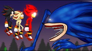 Sonic Tapes vs Shadow The Hedgehog Gorefield Full Animation Drawing Cartoon 2 [upl. by Fayette]