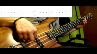 Queen  Crazy Little Thing Called Love Bass Cover Play Along  Tabs In Video [upl. by Iffar114]