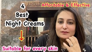 Best Medicated Night Creams For AcneDark SpotsAntiagingUneven SkintoneSkincare TipsNight Creams [upl. by Kirit827]