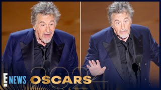 Al Pacinos AWKWARD Best Picture Announcement Divides the Internet  2024 Oscars [upl. by Stilwell830]