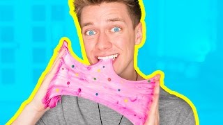 DIY Edible Slime Candy SLIME YOU CAN EAT How To Make The BEST Slime [upl. by Imer314]