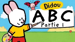 Apprendre lAlphabet avec Didou  A à M Partie 1 HD  plus 🎨 ici ⬇⬇⬇ [upl. by Rolland]