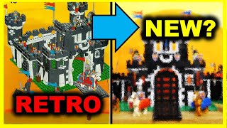 Retro Castle Pick a Brick Challenge Part 2 Lego Black Monarch’s Castle COMPLETE [upl. by Atem]