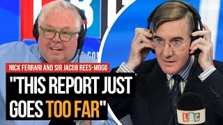 Jacob ReesMogg reacts to the Partygate report  LBC [upl. by Vicki]