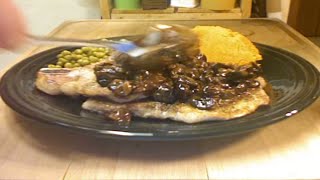 Pork Chops with Cherry Sauce Recipe with Michaels Home Cooking [upl. by Feucht]