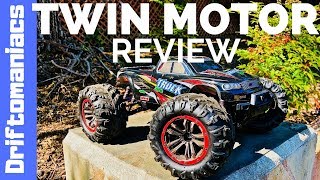 Hosim Monster Truck Review Twin Motors S9125 [upl. by Nuawaj]