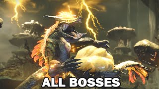 Monster Hunter Rise  All BossesMonsters With Cutscenes HD 1080p60 Switch [upl. by Ilaw296]