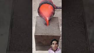 coppersmith satisfying copperingotcasting woodworking trending shotsviral shortfeed [upl. by Esinel211]