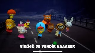 Kral ŞakirVirüsü de yendikvideo klip [upl. by Ilehs]