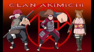 HISTORIA DEL CLAN AKIMICHI  NARUTO SHIPPUDEN [upl. by Mochun579]