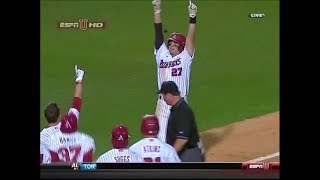 22 Arkansas vs 15 LSU Game 2 2011 Walk Off HR [upl. by Veno]