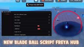 Roblox Blade Ball Freya Hub Script 🧚🏻‍♀️  Auto Parry  Roblox Executor Mobile and Pc  JN HH Gaming [upl. by Oiligriv]