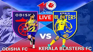 ODISHA FC VS KERALA BLASTERS FC  ISL 202425 MATCH  FULL MATCH TODAY  EFOOTBALL SIMULATION [upl. by Gardol]