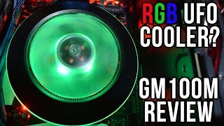 Cooler Master G100M Review  Can it Handle The Ryzen 7 1800x [upl. by Einahpats]