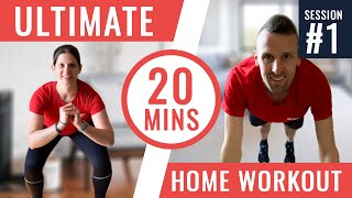 Home Workout Routine for Runners  Follow Along Session 1  No Equipment Strength Training [upl. by Tound]