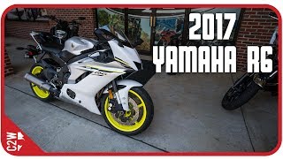 2017 Yamaha R6  First Ride [upl. by Liddle]