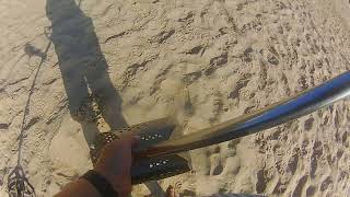 Metal Detecting a Party Beach After new years day 2 [upl. by Ardnac]