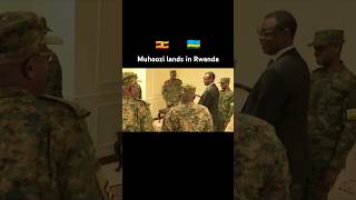 Muhoozi Received by RDF in Rwanda soldiers [upl. by Guerra]