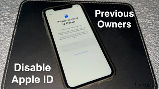 how to remove icloud lock without previous owner 100 success disable apple id iphone [upl. by Haisa]