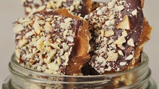 Buttercrunch Toffee Recipe Demonstration  Joyofbakingcom [upl. by Kutchins430]