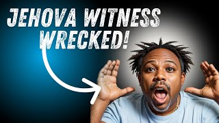 Jehova Witness Got Wrecked jesuschrist religiondebate [upl. by Ateval]