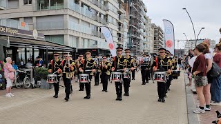 El Fuerte Folkloristische Garnaalstoet Oostduinkerke Koksijde 2024 [upl. by Atis613]