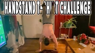 I Tried The Tom Holland Impossible Shirtless Handstand Tshirt Challenge [upl. by Alul]