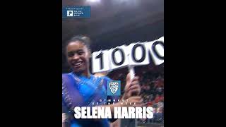 UCLAs Selena Harris nabs consecutive Pac12 Gymnast of the Week honors  Pacific Premier Bank [upl. by Alleyn]