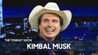 Kimbal Musk Says His Mothers Bad Cooking Inspired Him to Learn How to Cook  The Tonight Show [upl. by Iggem]