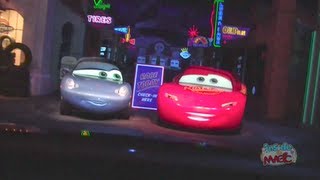 Full Ride Radiator Springs Racers with source audio at night in Cars Land [upl. by Horace]