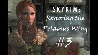 SKYRIM DIY Restoring the Pelagius Wing 3 [upl. by Darb]