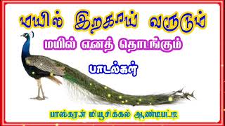 மயில் எனத் தொடங்கும் மயில் பாடல்கள்  மயிலிறகாய் வருடும் பாடல்🎵🎵🎵 [upl. by Ramses]