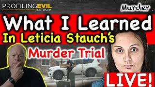 Live Chat About Letecia Stauch Murder Trial and Crime Live Chat [upl. by Yanahs]