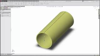 SOLIDWORKS  Flatten Pipes using Insert Bends [upl. by Nalehp]