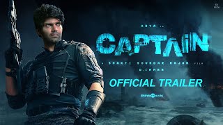 Captain 2022 Official Trailer  Arya  Aishwarya Leshmi  Kavya M Shetty  Simran Rishi Bagga [upl. by Mil]