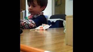 Childhood Apraxia of Speech  29 month old speech therapy session [upl. by Vale134]