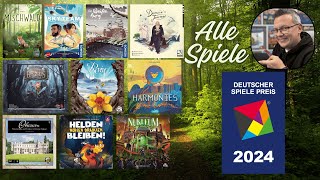 Ihr habt abgestimmt Deutscher Spielepreis 2024  Die Besten Spiele [upl. by Eidnim]