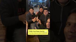 police 700k youtubefamily vikassingour subinspector youngest motivational love subscribe [upl. by Ettedo]