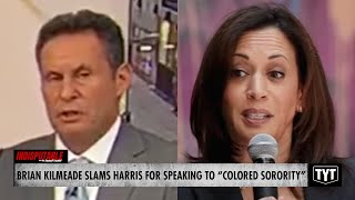 Fox Host Goes FULL RACIST Over Harris Speaking To Colored Sorority [upl. by Notneb]