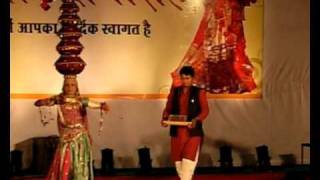 Matka Bhavai Folk Dance of Rajasthan in Mewar Festival [upl. by Sudnor]